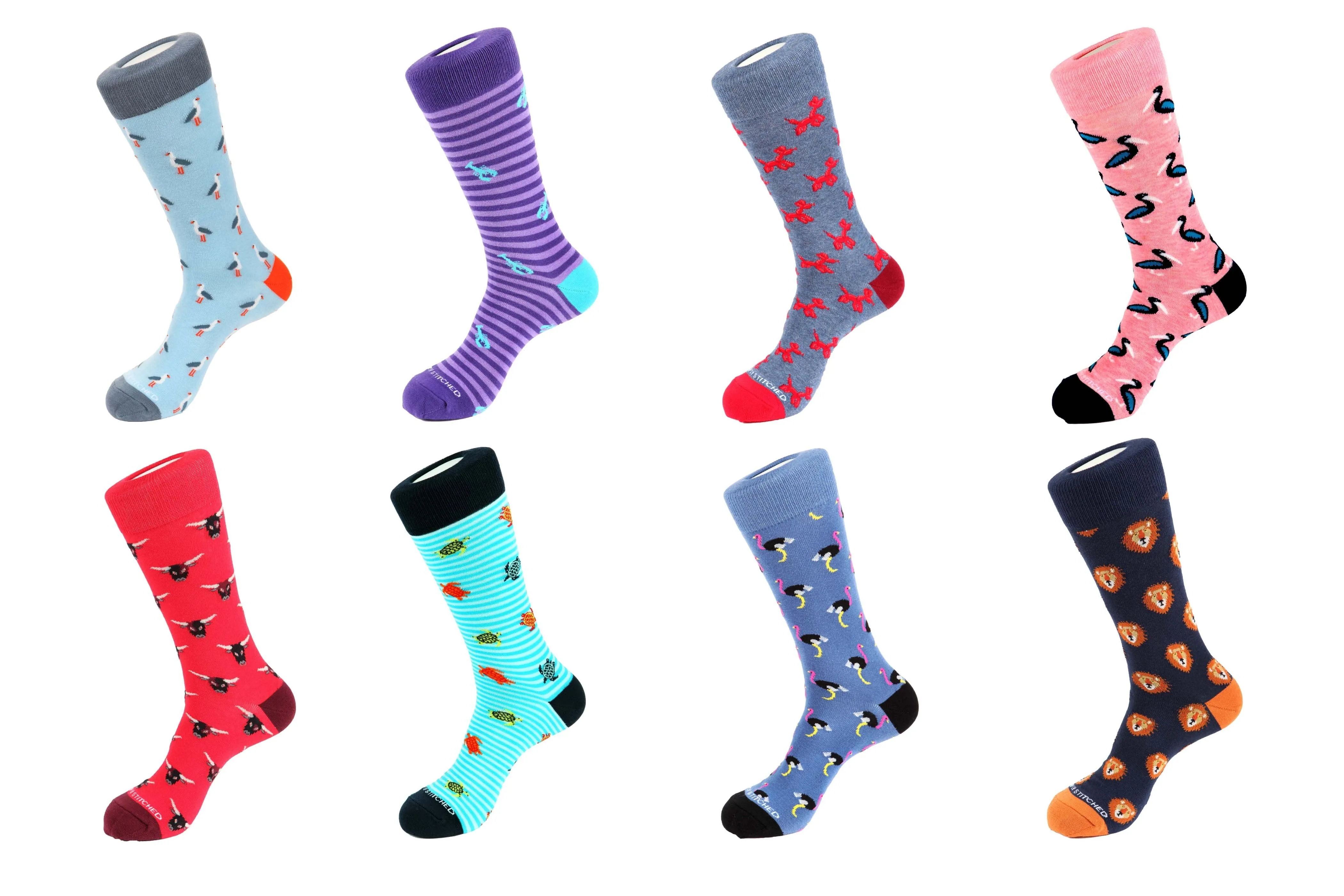 8 Pair Combo Pack Socks