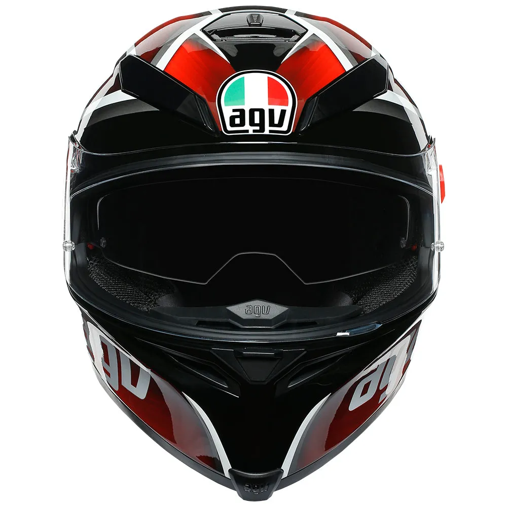 AGV K5 S [TEMPEST BLACK/RED]