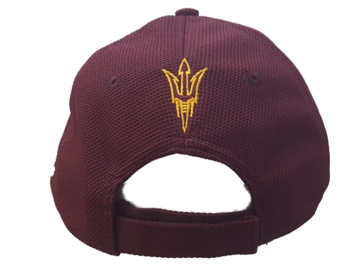 Arizona State Sun Devils Adidas Adjustable Structured Strapback Baseball Hat Cap