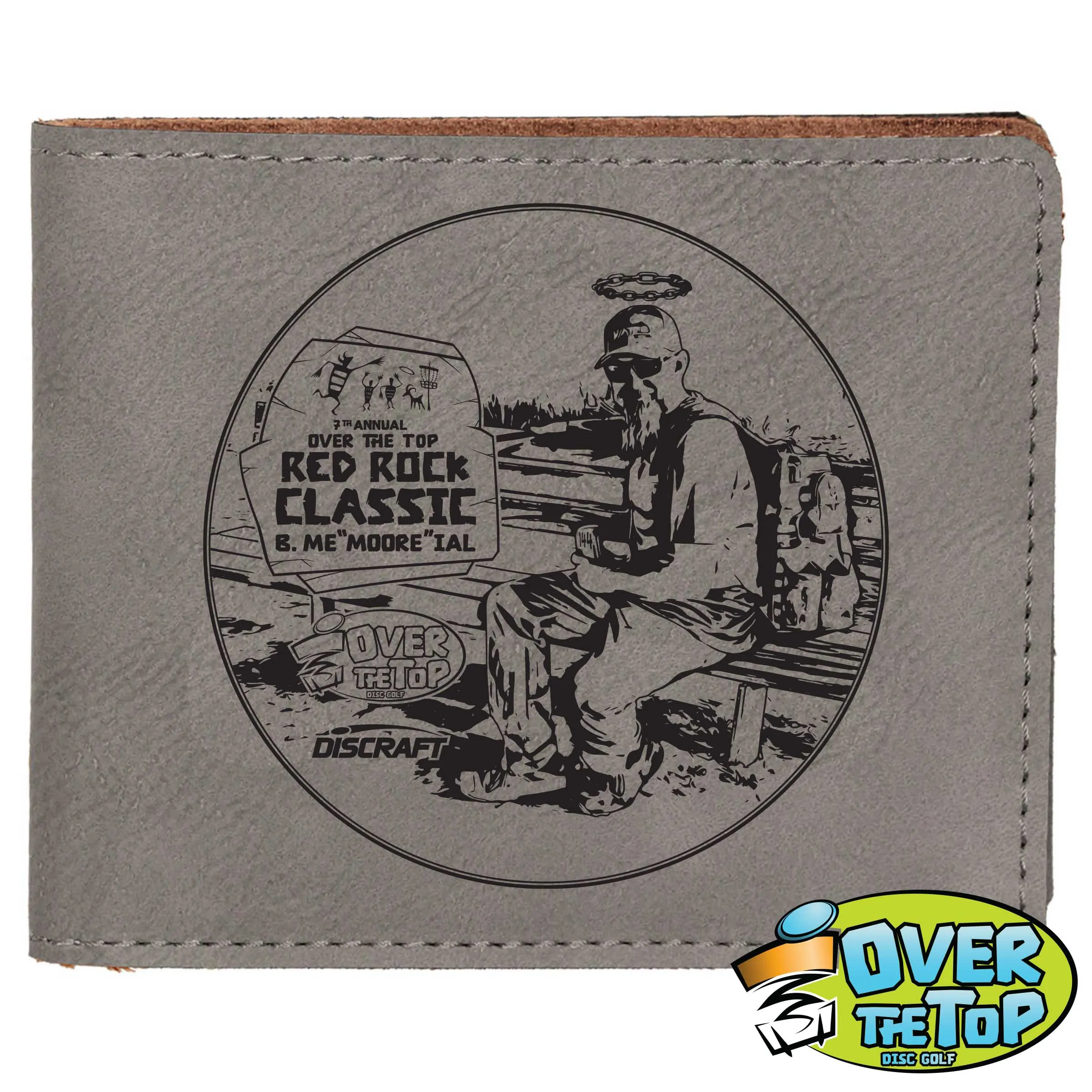 Custom Red Rock Classic Player's Pack Half Fold Wallet