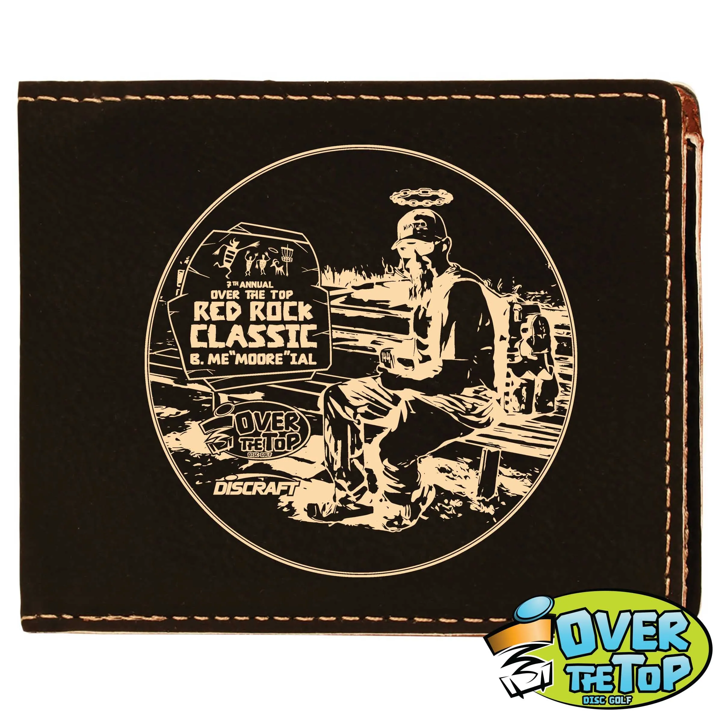 Custom Red Rock Classic Player's Pack Half Fold Wallet