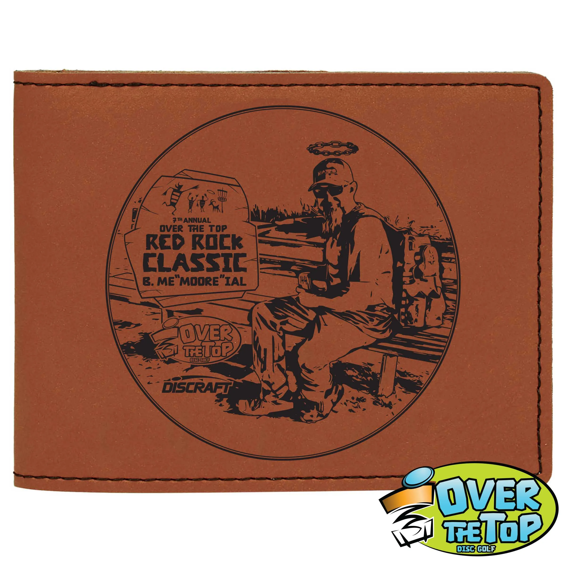 Custom Red Rock Classic Player's Pack Half Fold Wallet