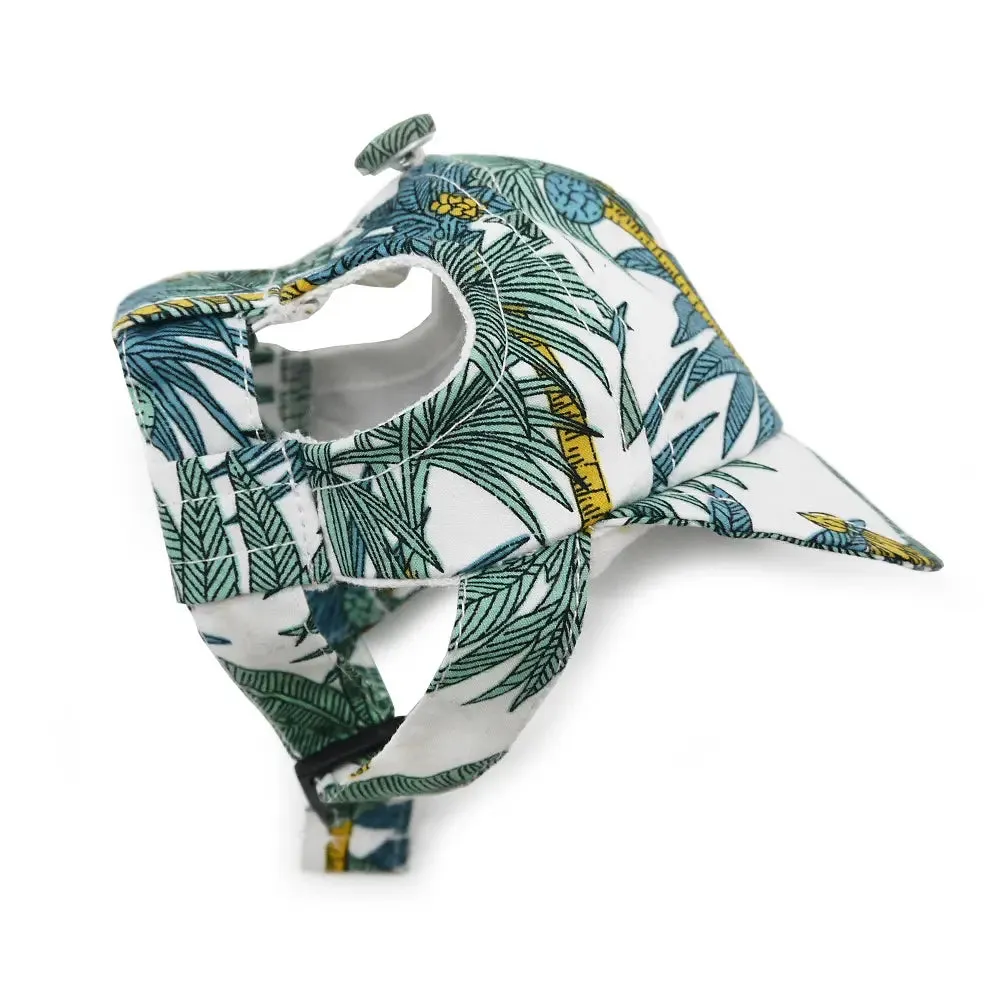 Dogo Pet Bucket Tropical Leaf  Dog Hat