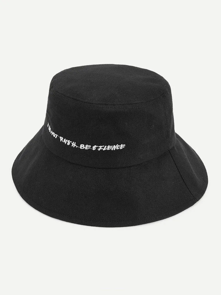 Embroidered Bucket Hat