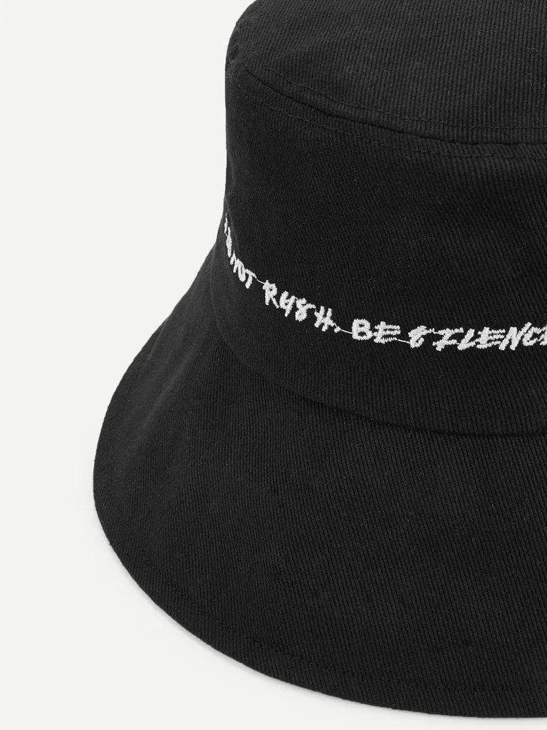 Embroidered Bucket Hat