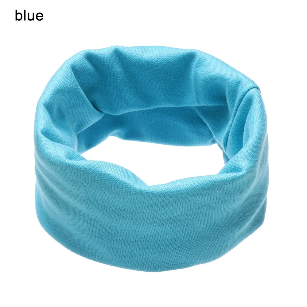 Fashion Candy Color Baby Scarf Shawl Autumn Spring Children Cotton Scarf Neckerchief Snood Collar O Ring Boy Girl Scarf