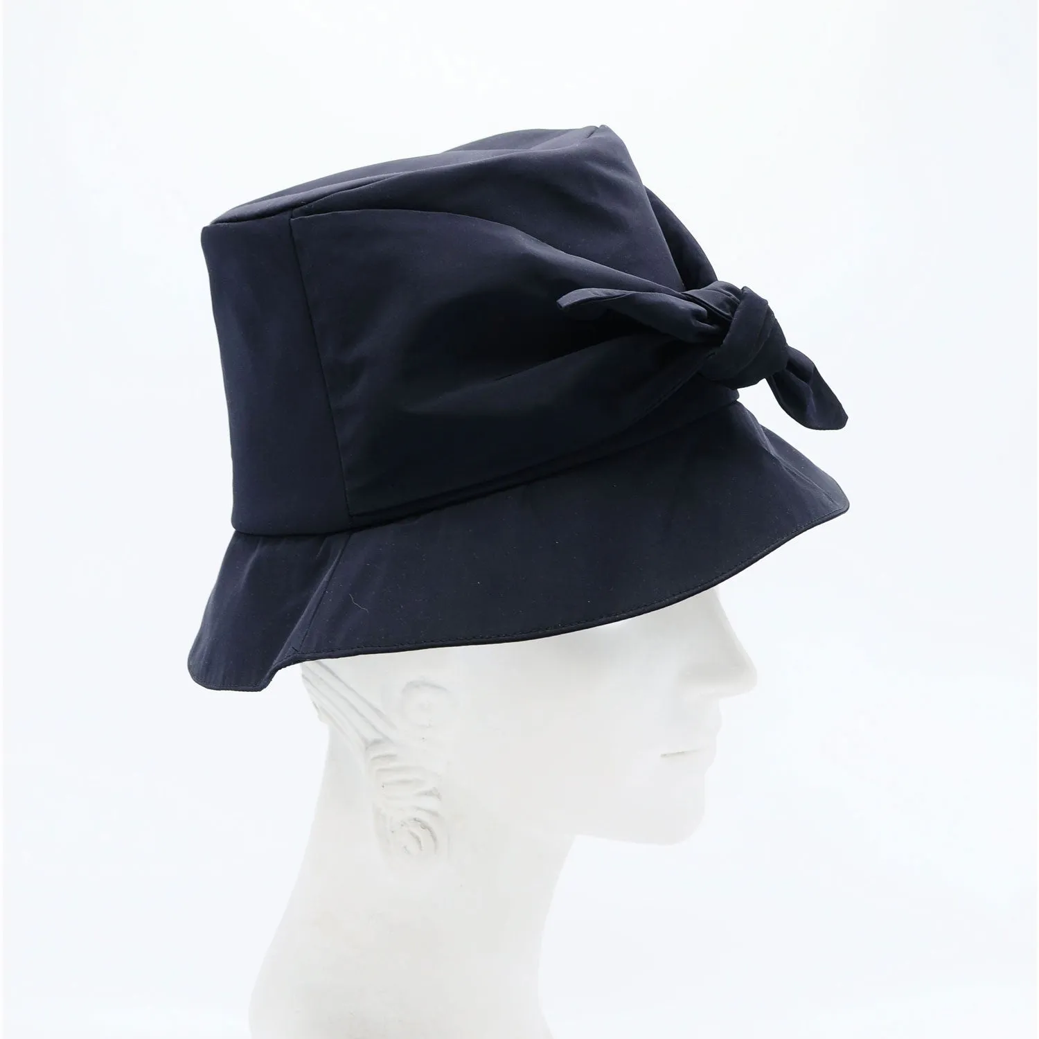 Floreat: Bucket Rain Hat with Bow As Seen On Natalie Suarez