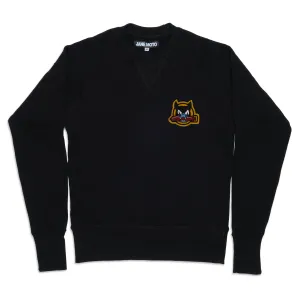 Jane Organic Crewneck Sweatshirt - VT-5 - Black