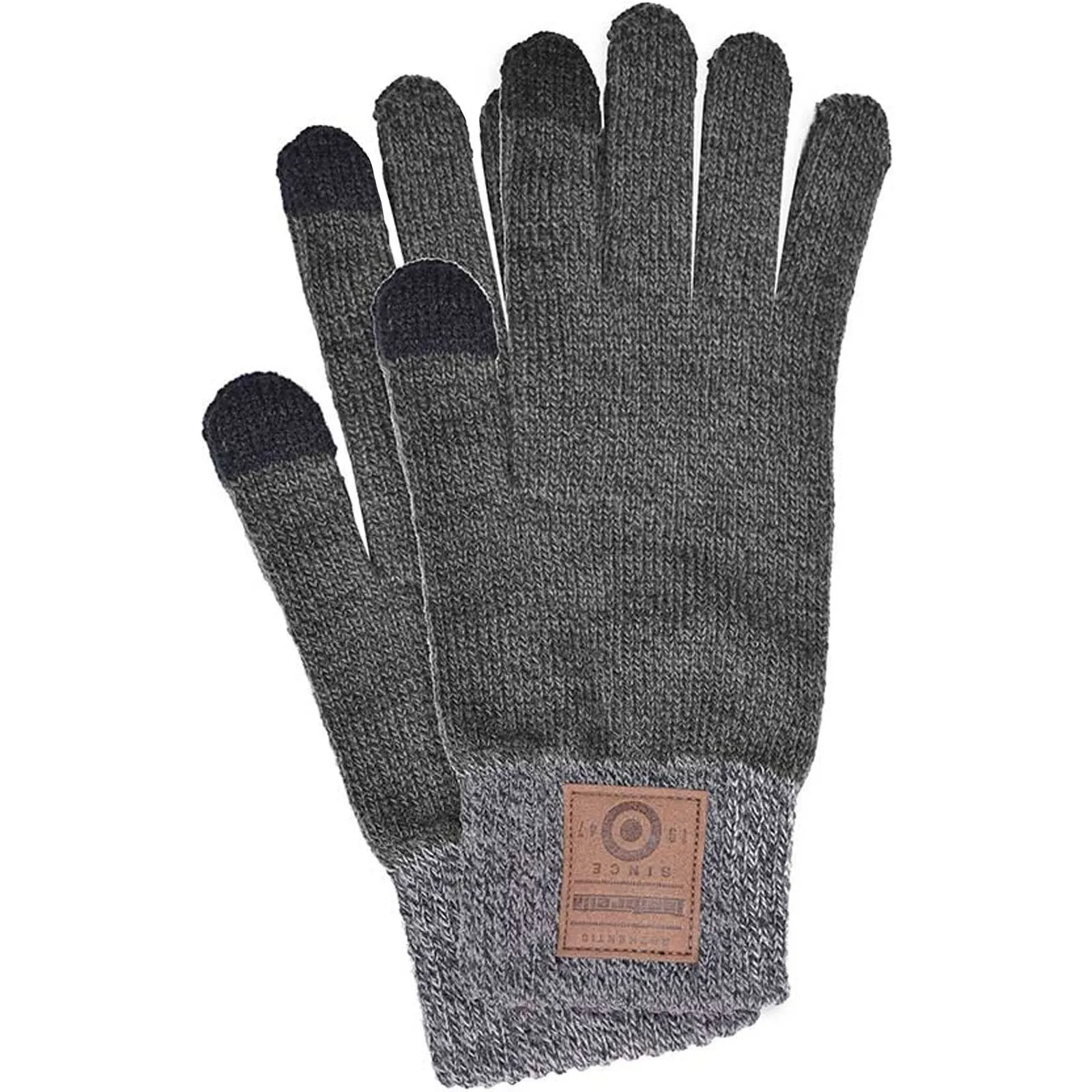 Lambretta Mens Turn Up Touchscreen Compatible Gloves