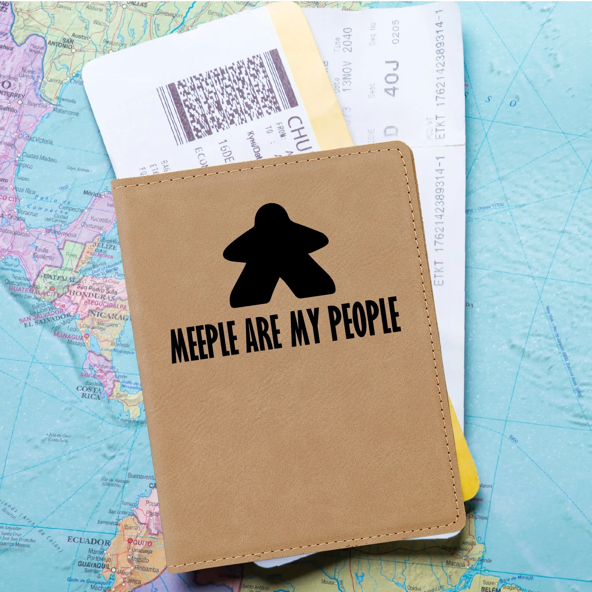 Meeple are my People Passport Holder