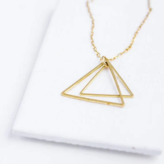 Minimal Triangle Necklace