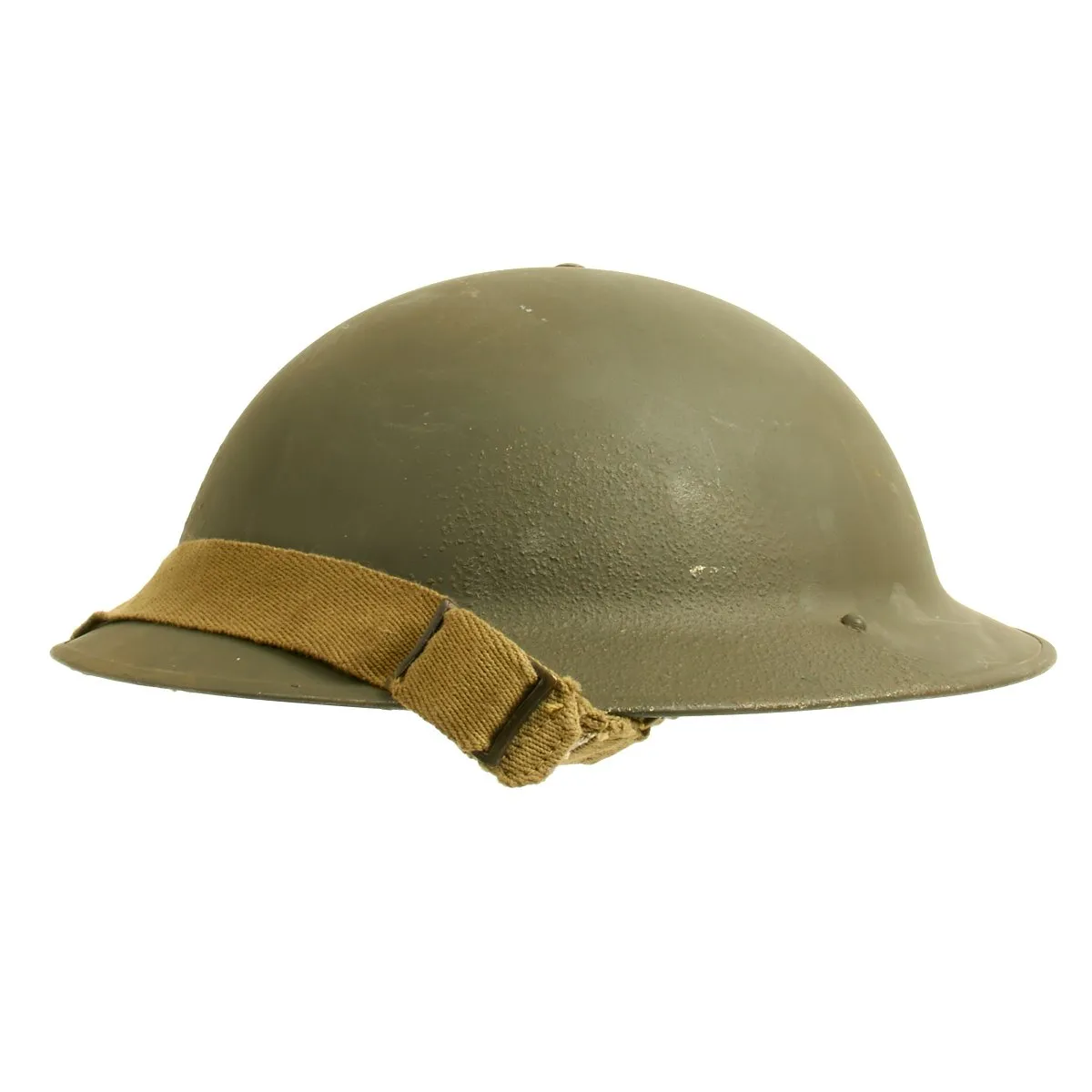 Original British WWII Brodie Mk1 Steel Helmet - Dated 1939