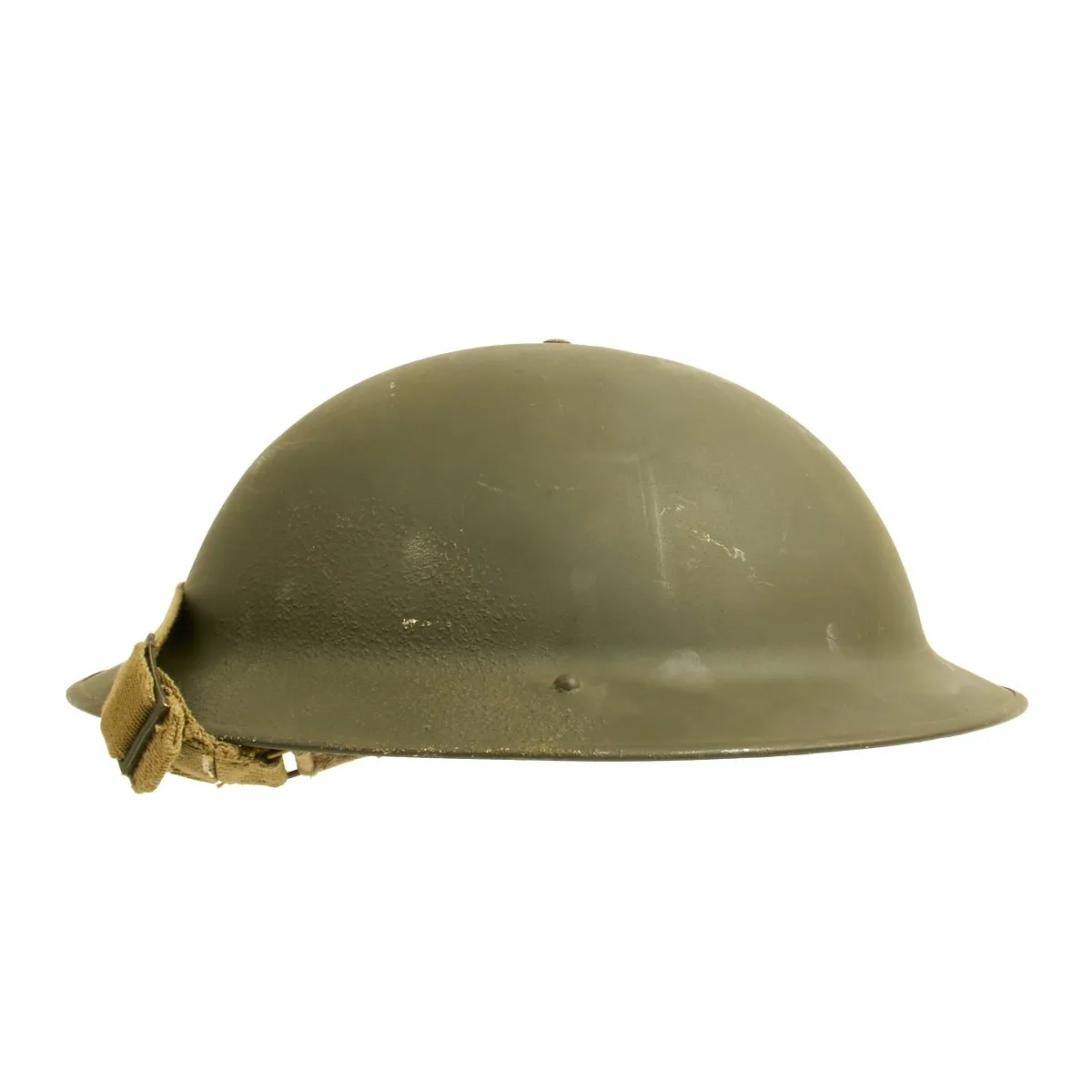 Original British WWII Brodie Mk1 Steel Helmet - Dated 1939