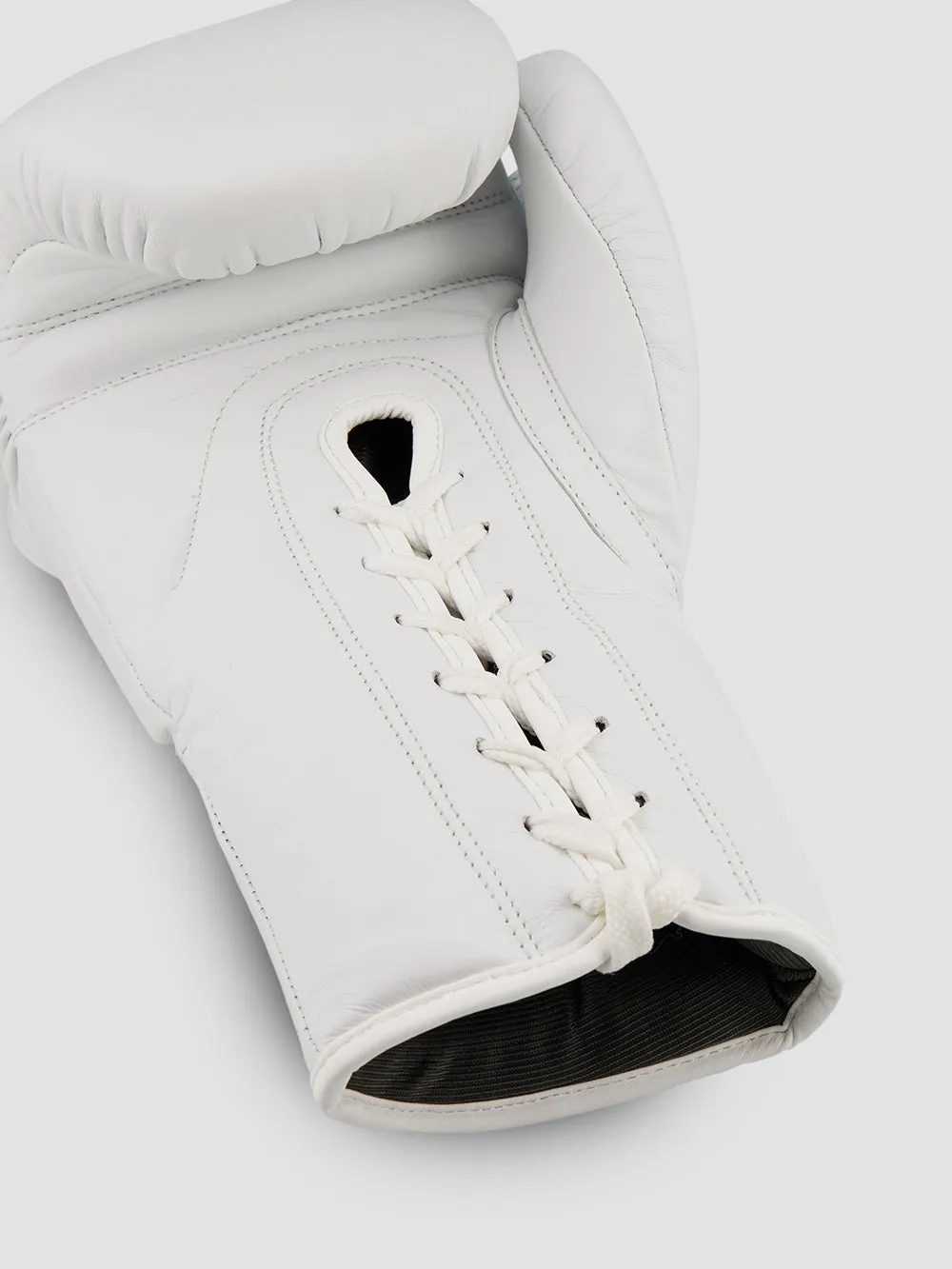 Platinum Lace-Up Sparring Gloves