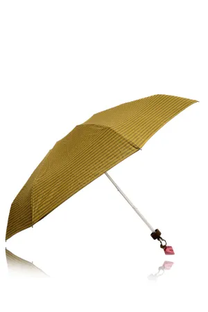 STRIPED Olive Printed Umbrella