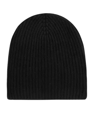 THE CLASSIC RIBBED BEANIE | Black